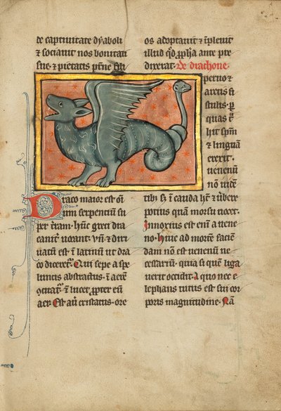 A Winged Dragon by Unbekannt Unbekannt
